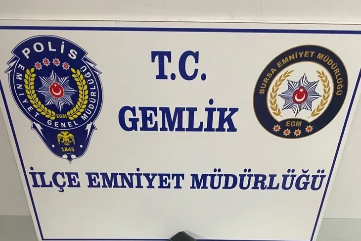 Bursa Gemlik’te polis kuş uçurtmadı